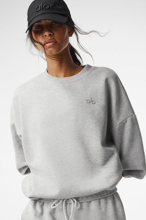 Accolade Crew Neck Pullover - Athletic Heather Grey