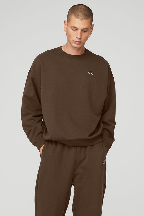 Accolade Crew Neck Pullover - Espresso