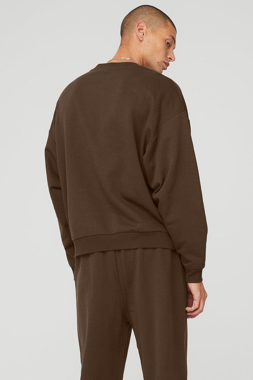 Accolade Crew Neck Pullover - Espresso