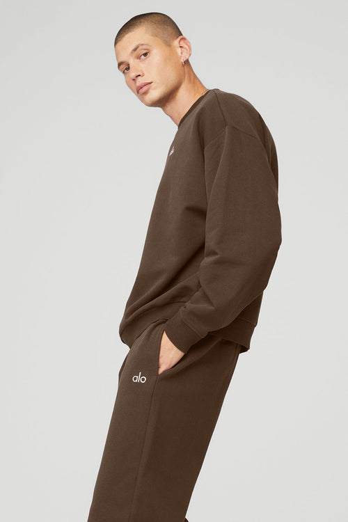 Accolade Crew Neck Pullover - Espresso