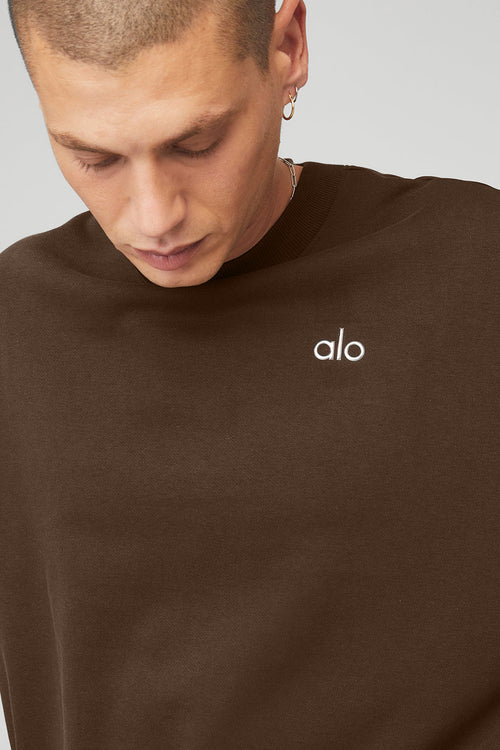 Accolade Crew Neck Pullover - Espresso