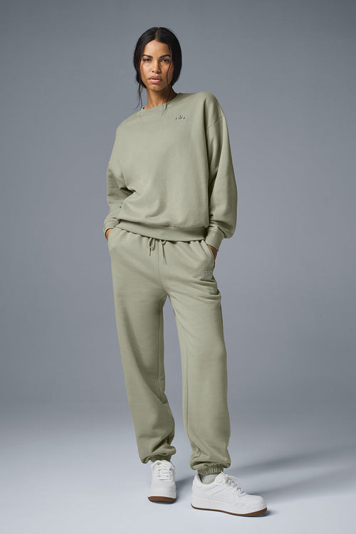 Accolade Crew Neck Pullover - Limestone