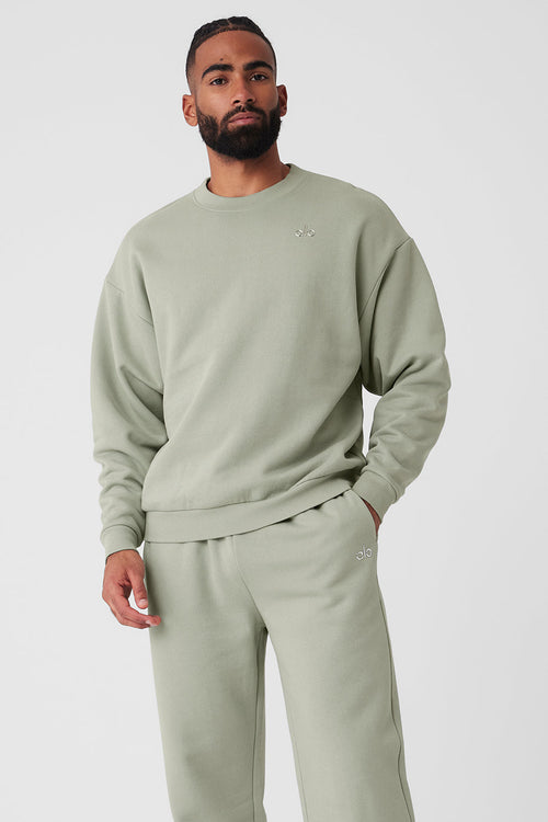 Accolade Crew Neck Pullover - Limestone