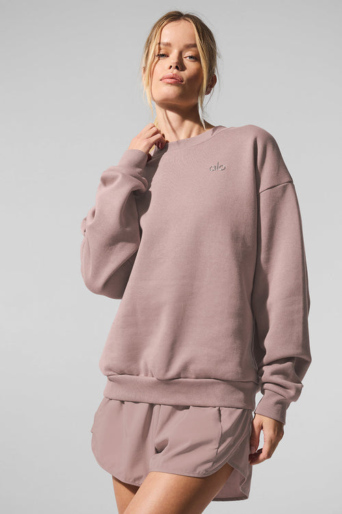 Accolade Crew Neck Pullover - Taupe