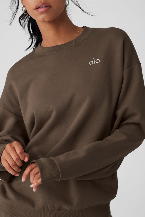 Accolade Crew Neck Pullover - Olive Tree