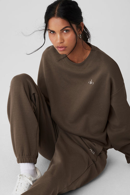 Accolade Crew Neck Pullover - Olive Tree