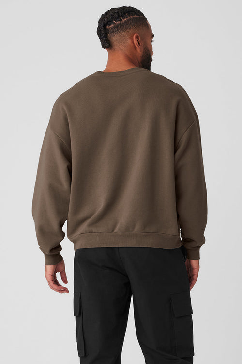 Accolade Crew Neck Pullover - Olive Tree