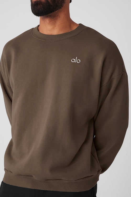 Accolade Crew Neck Pullover - Olive Tree