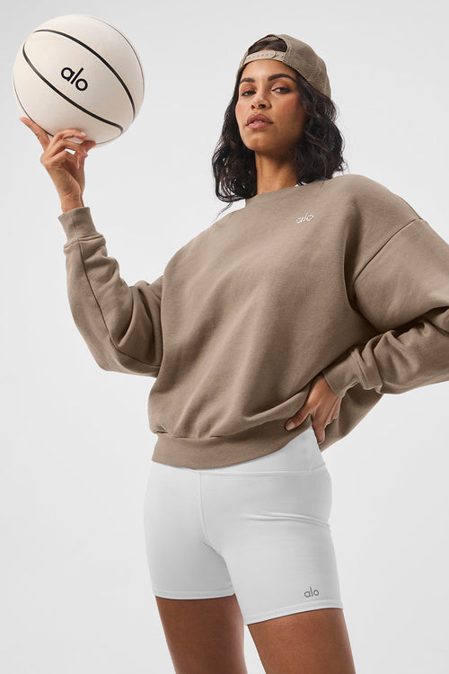 Accolade Crew Neck Pullover - Gravel