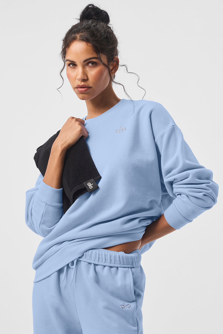 Accolade Crew Neck Pullover - Seashell Blue – Alo Yoga Mexico
