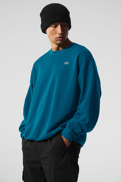 Accolade Crew Neck Pullover - Eclipse Blue