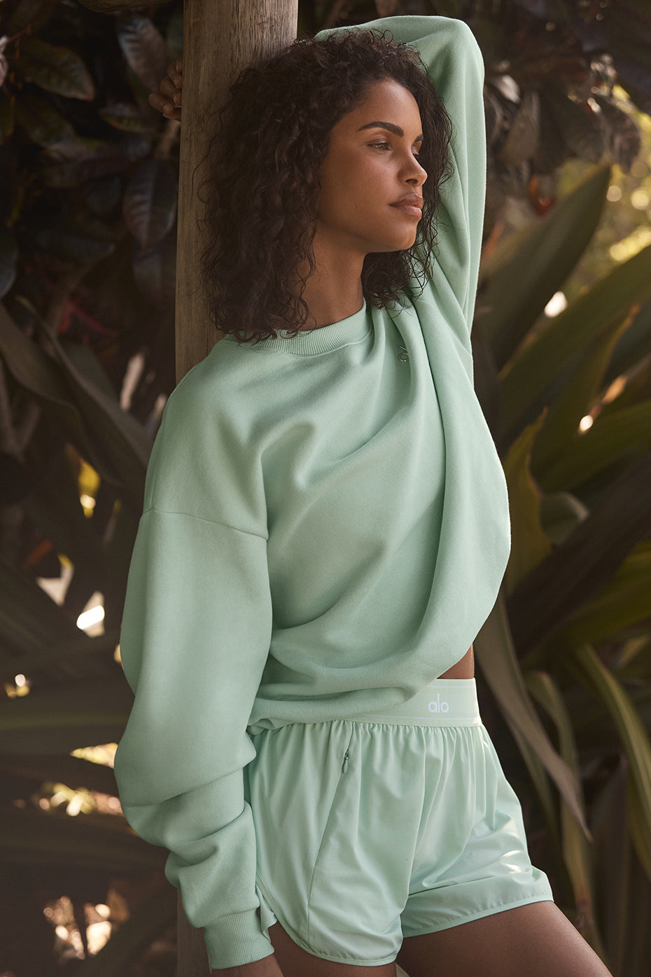 Accolade Crew Neck Pullover - Spearmint – Alo Yoga Mexico