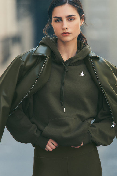 Accolade Hoodie - Green Olive
