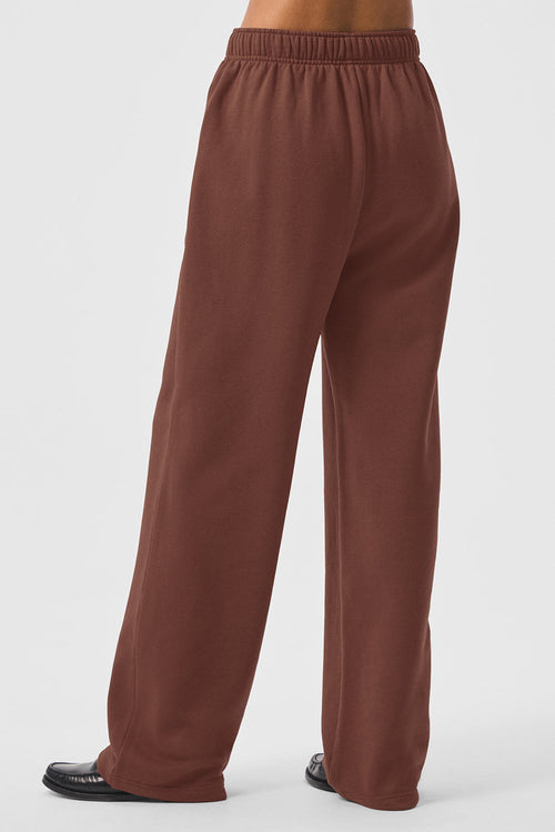 Accolade Straight Leg Sweatpant - Chestnut