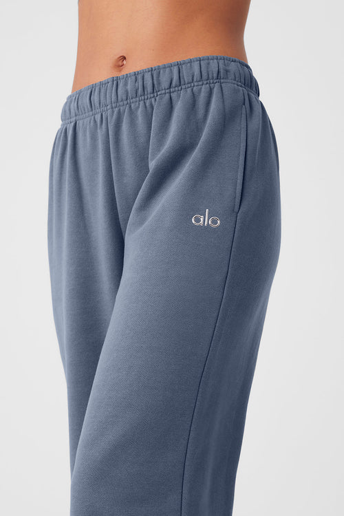 Accolade Straight Leg Sweatpant - Bluestone