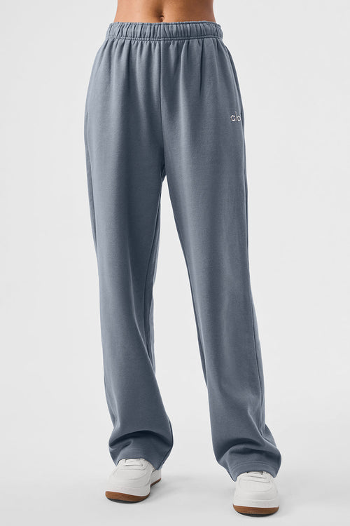 Accolade Straight Leg Sweatpant - Steel Grey