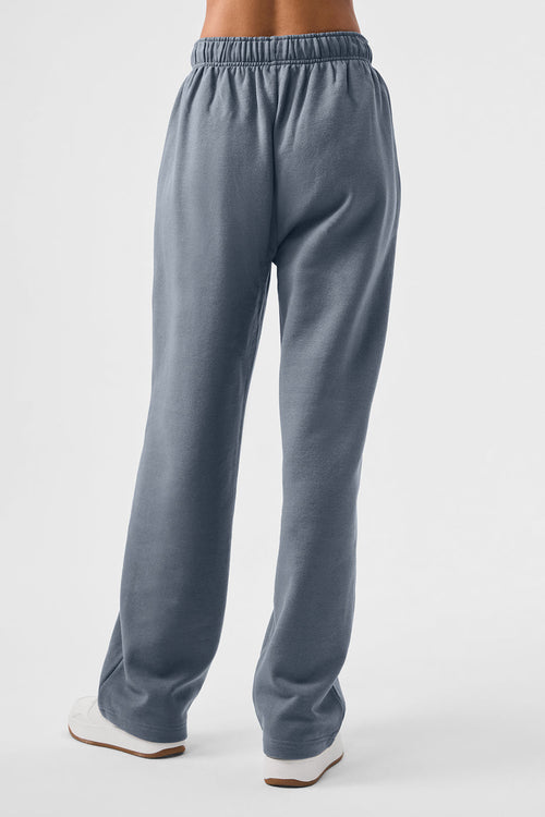 Accolade Straight Leg Sweatpant - Steel Grey