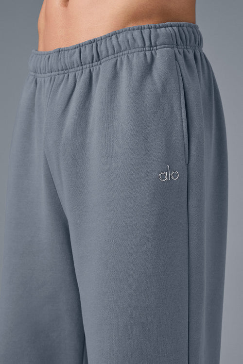 Accolade Straight Leg Sweatpant - Steel Grey