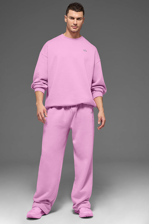Accolade Straight Leg Sweatpant - Candy Heart Pink