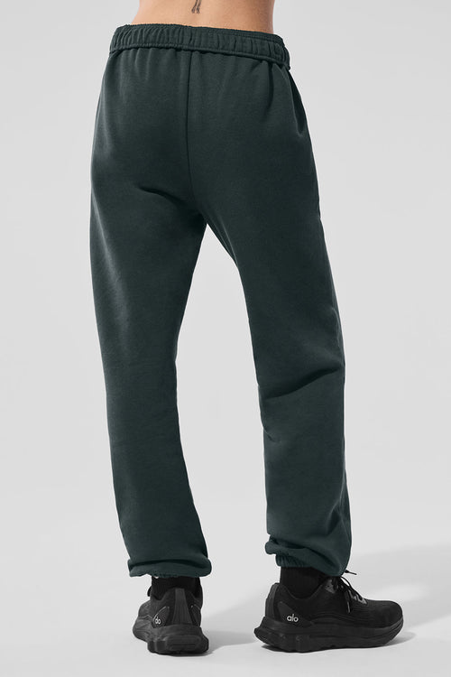 Accolade Sweatpant - Charcoal Green