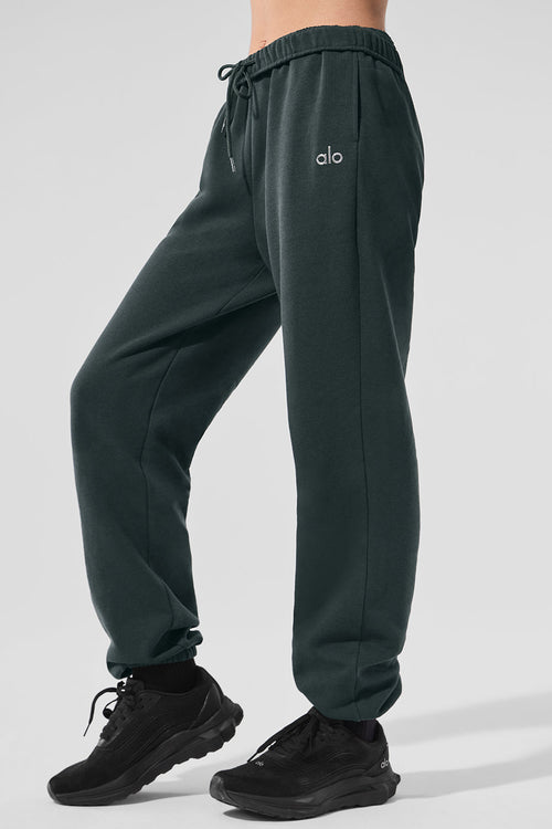 Accolade Sweatpant - Charcoal Green