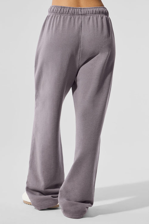 Washed Accolade Straight Leg Sweatpant - Cool Grey Wash
