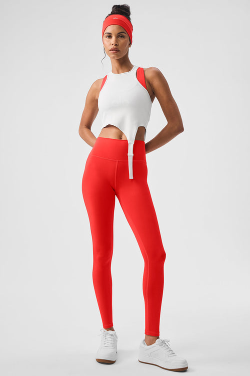 Alosoft Ribbed Revelation Tank - White