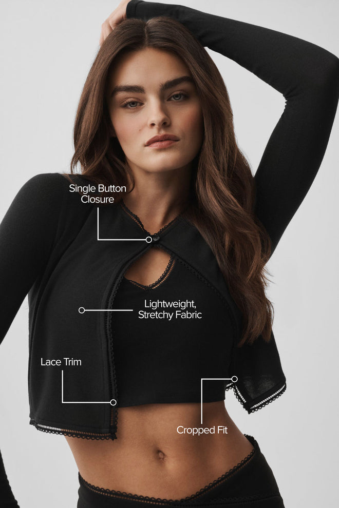 Affection Cardigan - Black