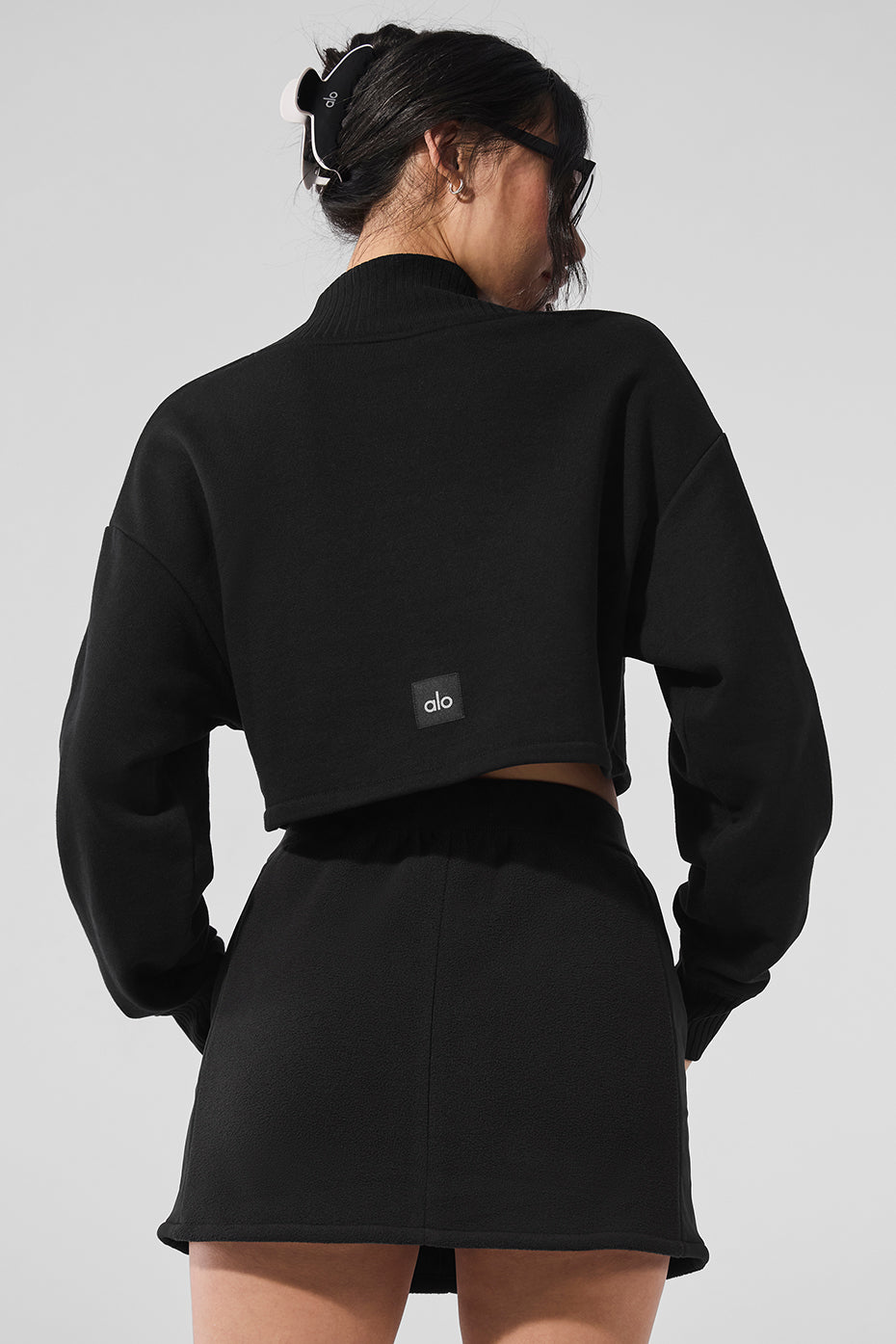 Cropped Serenity Coverup - Black – Alo Yoga Mexico