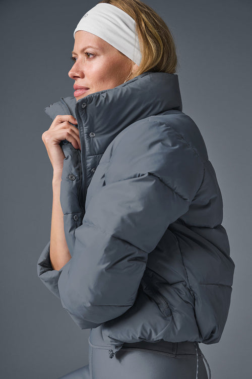 Gold Rush Puffer - Steel Grey