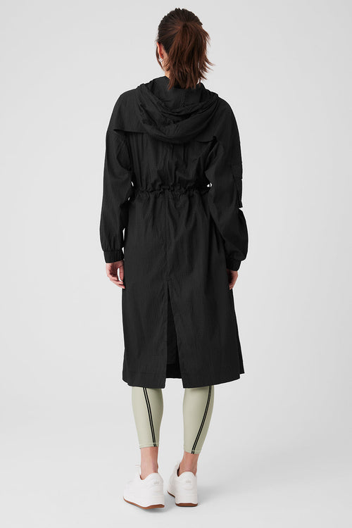 Summer Nights Lightweight Coat - Black