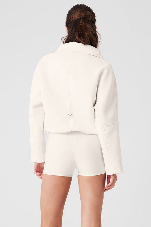 Technical Form Jacket - Ivory