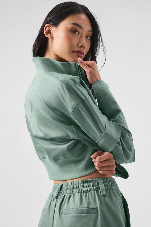 Night Out Cargo Jacket - Botanical Green