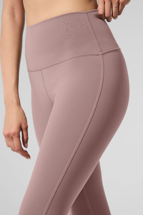 Airbrush High-Waist Bootcut Legging - Taupe