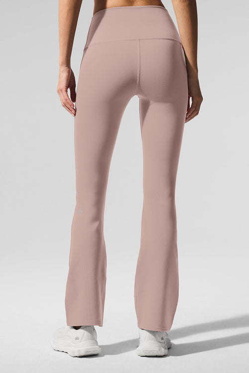 Airbrush High-Waist 7/8 Bootcut Legging - Taupe