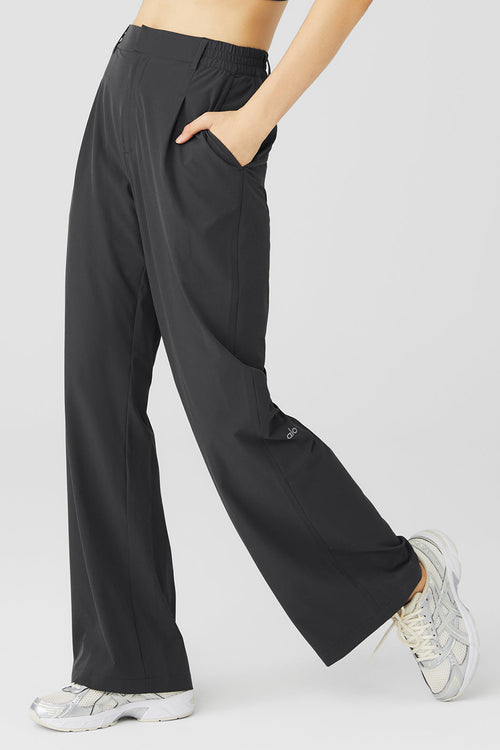 High-Waist Pursuit Trouser - Anthracite