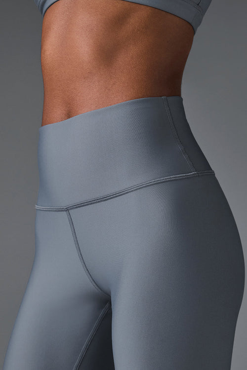 Airlift Winter Warm High-Waist Legging - Steel Grey