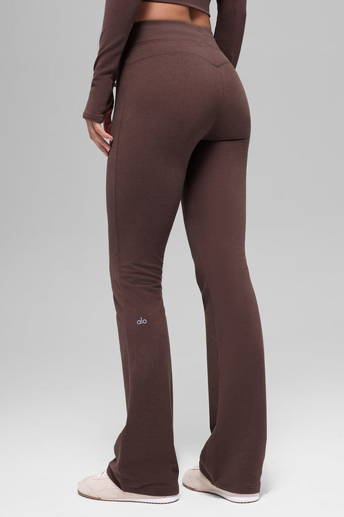 Sway Boot Cut Sweatpant - Brownstone