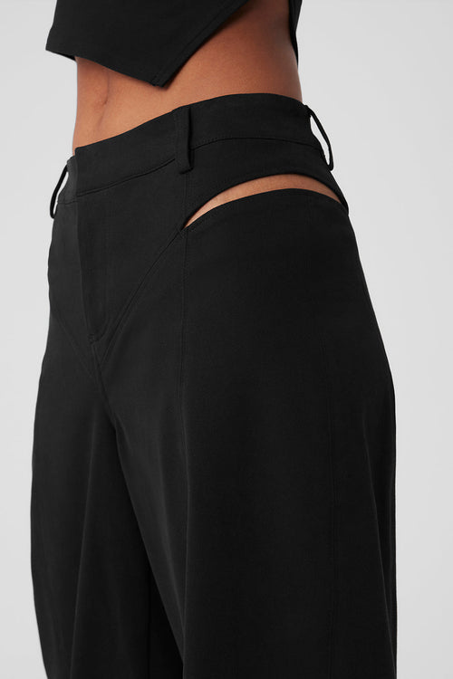 High-Waist Risk Taker Trouser - Black – Alo Yoga Mexico