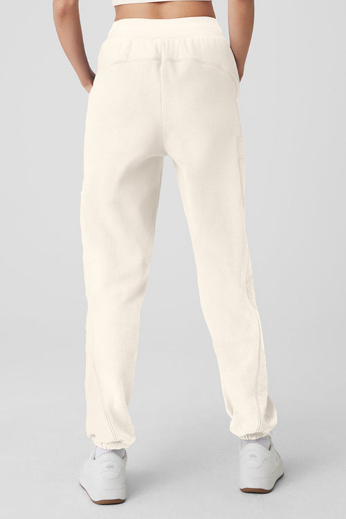 Polar Fleece Wintry Mix Pant - Ivory