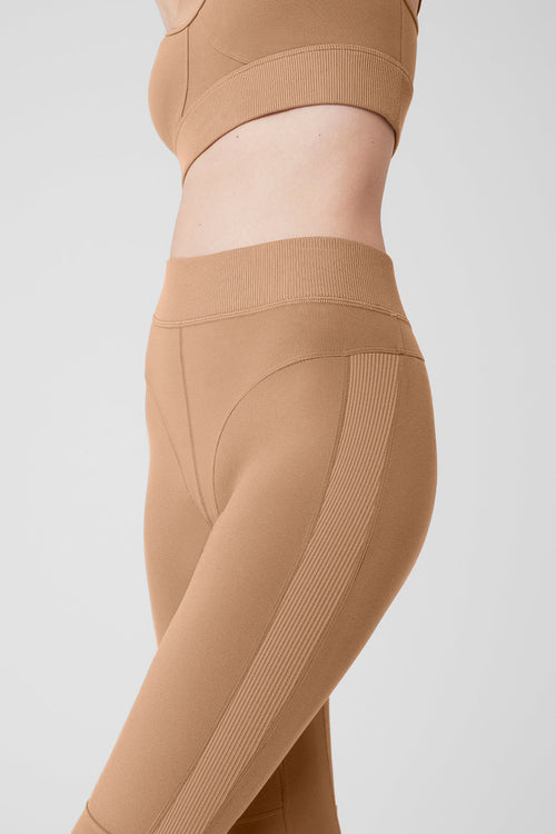 Alosoft High-Waist Head Start Legging - Toasted Almond