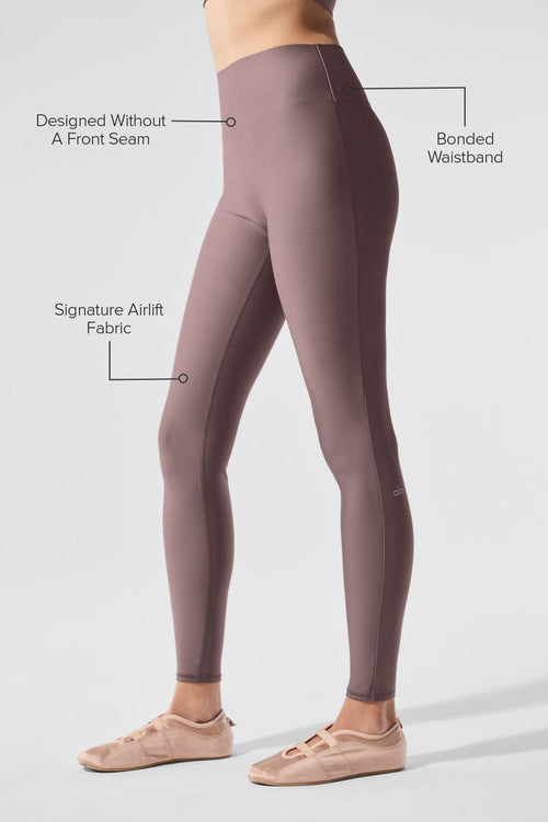 Airlift High-Waist Sleek Legging - Mushroom