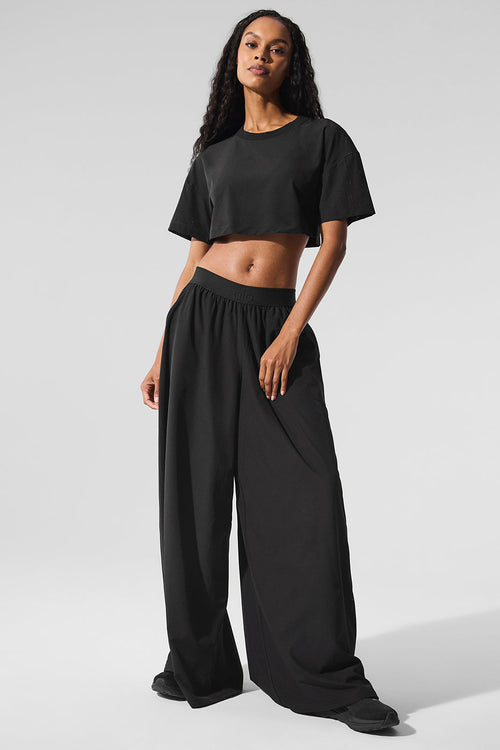Mesh Mirage Trouser - Black