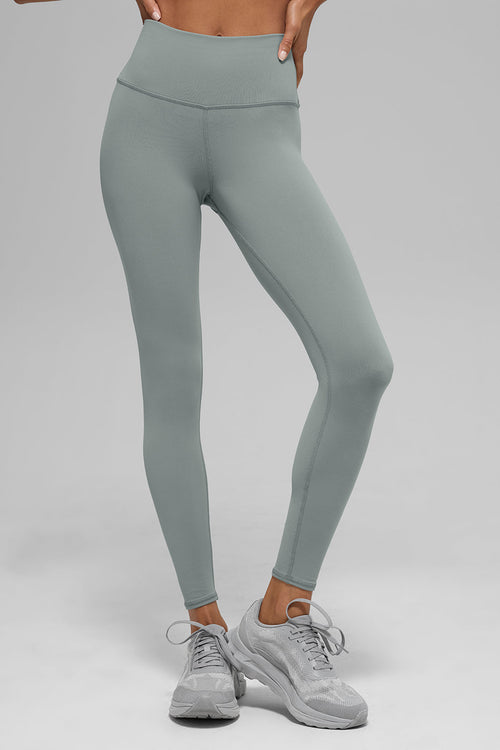 High-Waist Airbrush Legging - Lunar Grey