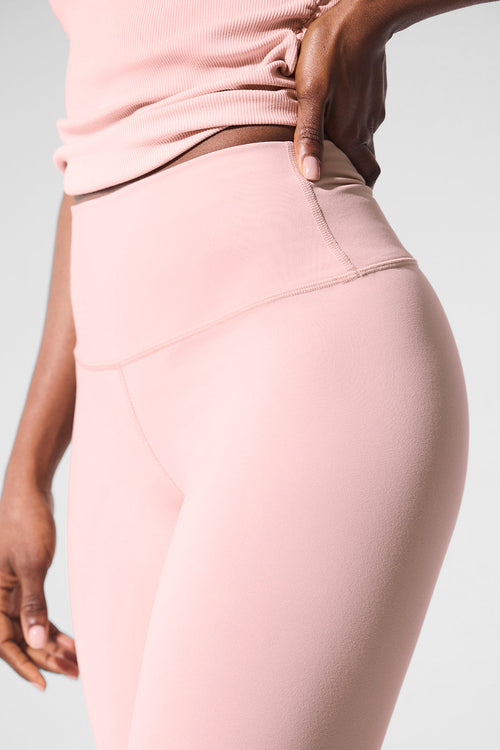 7/8 High-Waist Airbrush Legging - Pink Quartz