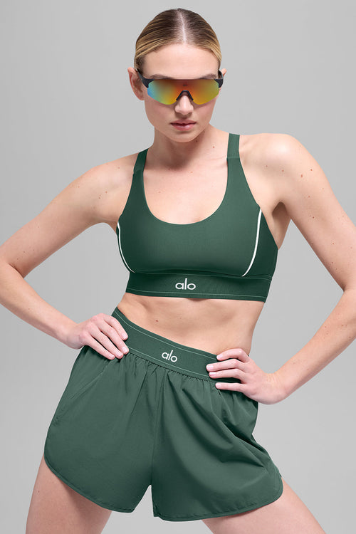 Match Point Short - Clover Green