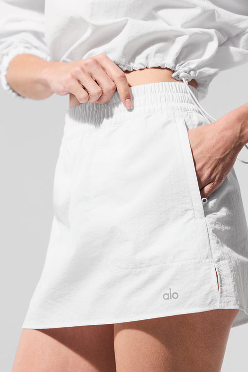 Alumni Tennis Skirt - White