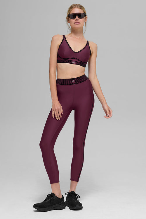 Airlift Line Up Bra - Burgundy