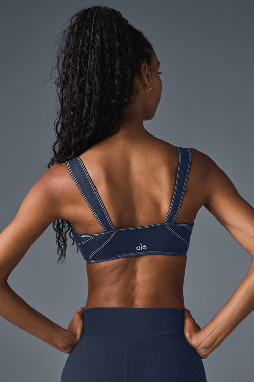 Alosoft Sunray Bra - Navy/Ivory