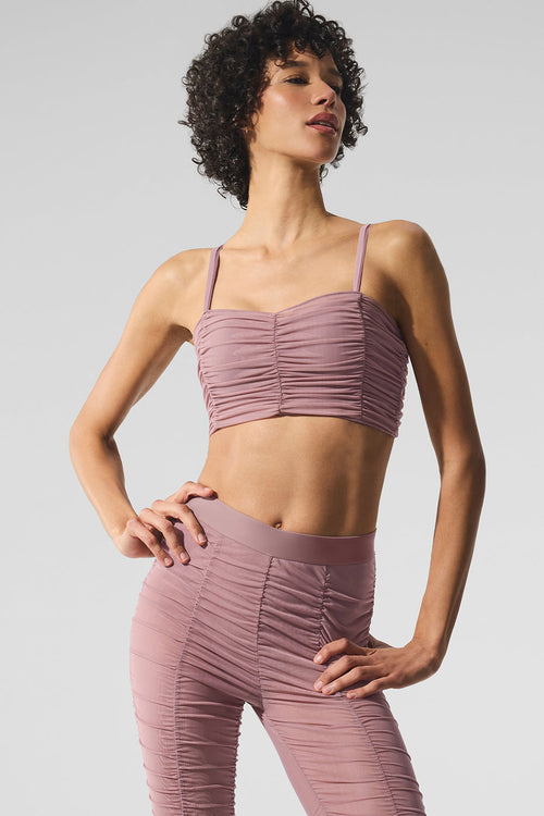 Airlift Mesh Cherish Bra - Smoky Quartz